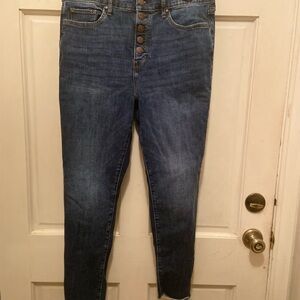 A.N.A. Women's Buttonfly Denim Jeans